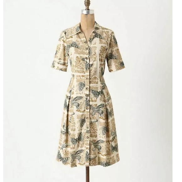 Anthropologie Dresses & Skirts - Girls From Savoy Alary Fine Corduroy Shirtdress